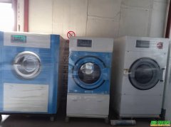 出售各种品牌二手水洗机 烘干机烫平机