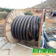 常州戚墅堰二手电线电缆回收 五彩江南电力电缆线回收