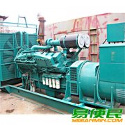 桐乡进口发电机回收/嘉兴回收发电机公司（三菱发电机）